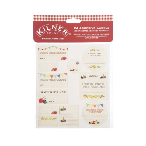 Zestaw etykiet KILNER FRESH PRODUCE