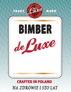 Etykieta BIMBER DE LUXE