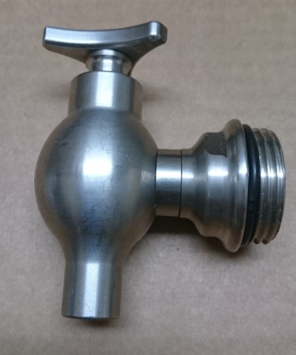 Kran nierdzewny 1 cal, kran ze stali nierdzewnej