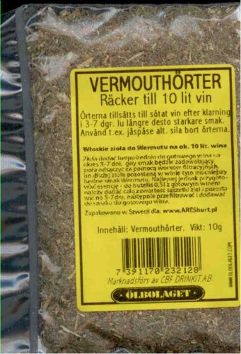 Włoskie zioła do wermutu