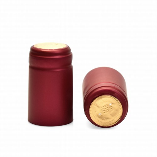 Kapturki termokurczliwe bordowe