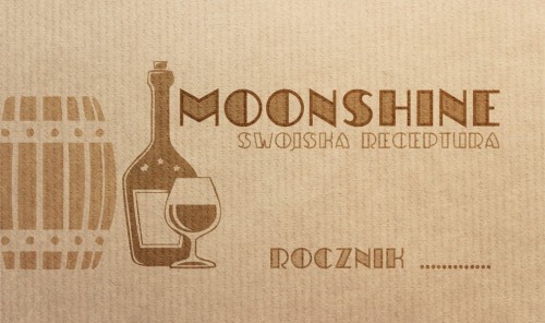 Etykieta OLD MOONSHINE
