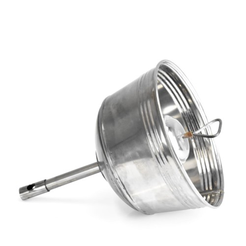 Stalowy lejek do napełniania butelek