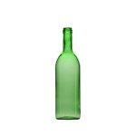 Butelka na wino 750ml kolor ZIELONY 1szt.