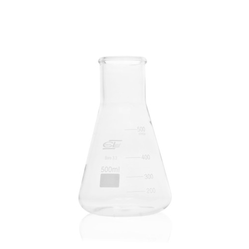 Kolba stożkowa BORO 3.3 szeroka szyja – 500ml
