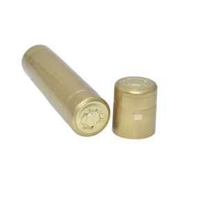 Kapturki termokurczliwe 29X35 MONOPOLOWE Złote- 10 szt.   