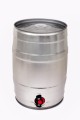 Mini-keg 5L do serwowania piwa domowego, piwko domowe lane z mini-kega. Do mini-kegów polecamy profesjonalne nalewaki.