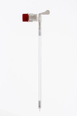 Kran plastikowy z reduktorem osadów + zaworek grawitacyjny