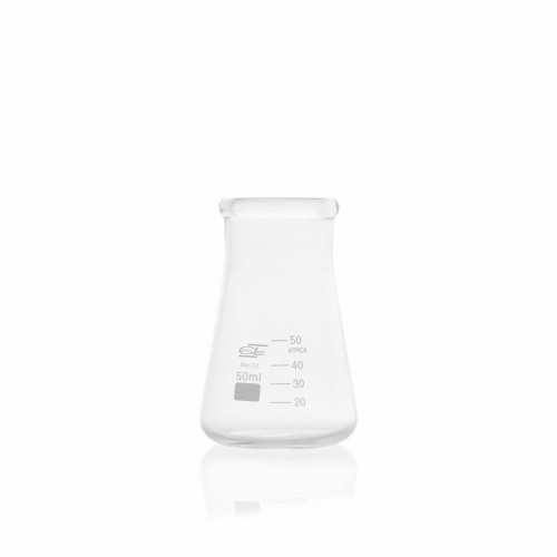 Kolba stożkowa BORO 3.3 szeroka szyja – 50ml