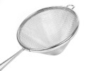 Metalowe sitko stożkowe fi 10 cm.
