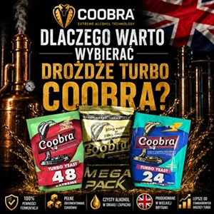 Dlaczego warto wybierać drożdże turbo Coobra